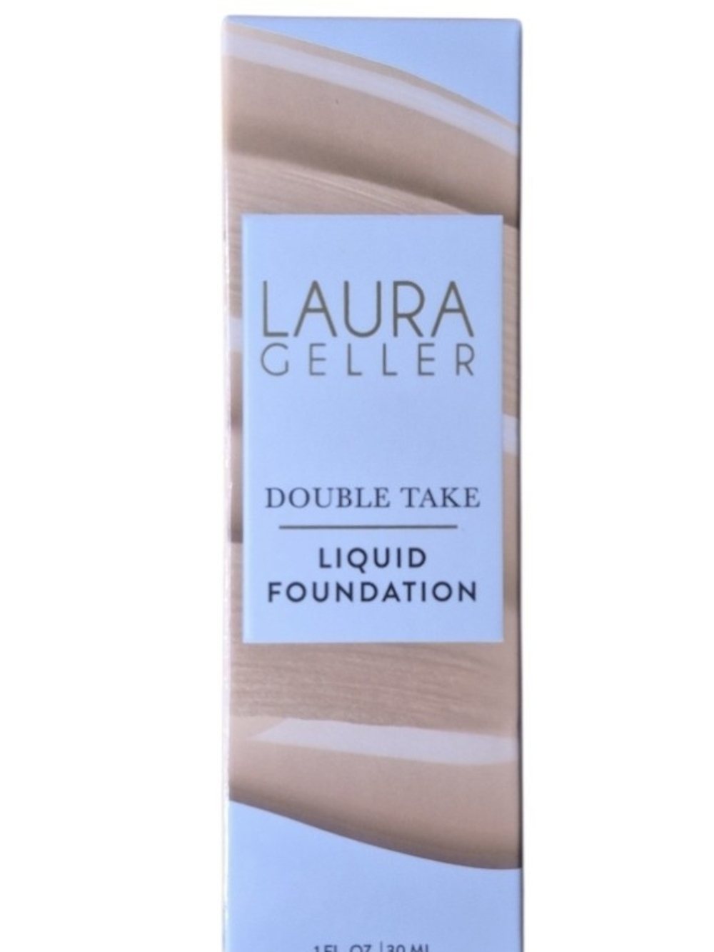 NIB Laura Geller Double Take Liquid Foundation - Light - 1 Oz